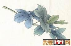 国画中叶子上的水珠怎么画